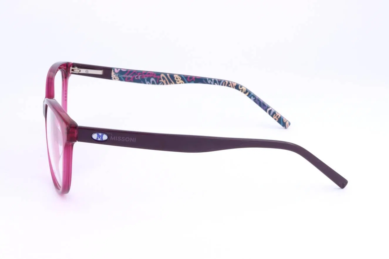 M Missoni MMI0092 Eyeglasses - CHERRY - view 4